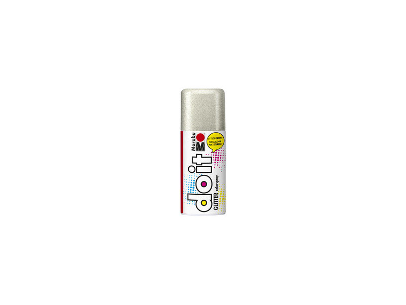 Marabu Peinture aérosol do it GLITTER, or paillette
