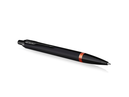 PARKER Stylo à bille IM Vibrant Rings, noir / orange