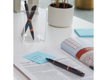 PARKER Stylo à bille IM Vibrant Rings, noir / orange