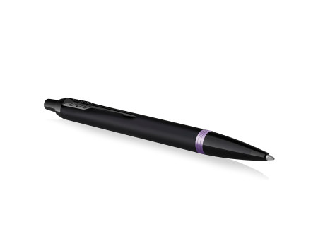 PARKER Stylo à bille IM Vibrant Rings, noir / violet
