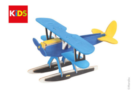 Marabu KIDS Puzzle 3D 'Hydravion', 28 pièces