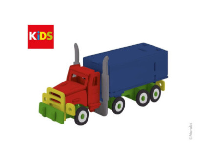 Marabu KiDS Puzzle 3D 'Camion', 38 pièces