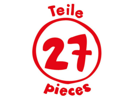 Marabu KiDS Puzzle 3D 'Maison de plage', 27 pièces