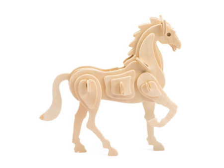 Marabu KiDS Puzzle 3D 'Cheval', 30 pièces