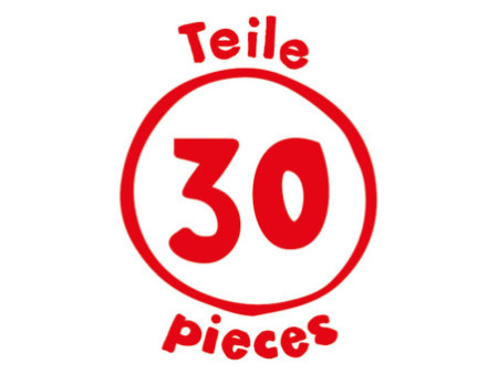 Marabu KiDS Puzzle 3D 'Cheval', 30 pièces