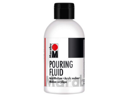 Marabu Pouring Fluid Médium acrylique, 250 ml