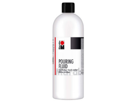 Marabu Pouring Fluid Médium acrylique, 750 ml