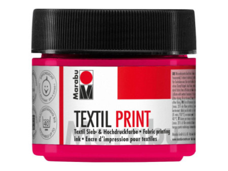 Marabu Peinture pour tissu 'Textil Print', 100 ml, magenta
