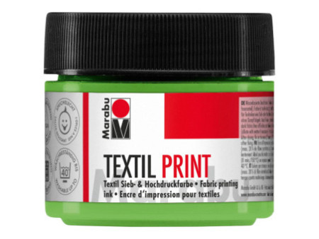 Marabu Peinture pour tissu 'Textil Print', 100 ml,vert clair