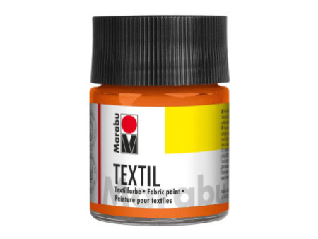 Marabu Peinture pour tissu 'Textil', 50 ml, orange