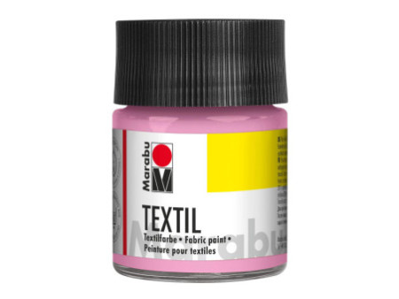 Marabu Peinture pour tissu 'Textil', 50 ml, rose clair