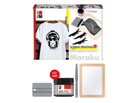 Marabu Kit de transfert sur tissu 'Textil Screen Printing'