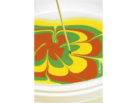 Marabu Peinture à marbrer 'easy marble', set fluo NEON