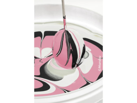 Marabu Peinture à marbrer 'easy marble', set PASTEL