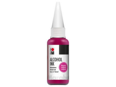 Marabu Encre permanente Alcohol Ink, 20 ml, magenta
