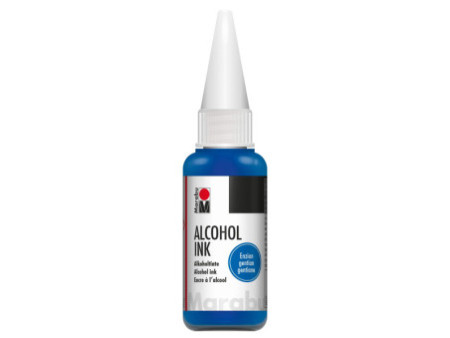 Marabu Encre permanente Alcohol Ink, 20 ml, gentiane