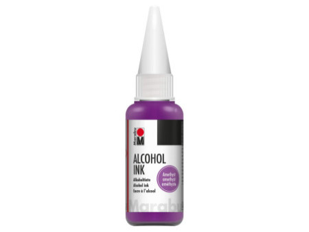 Marabu Encre permanente Alcohol Ink, 20 ml, améthyste