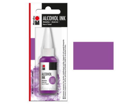 Marabu Encre permanente Alcohol Ink, 20 ml, améthyste