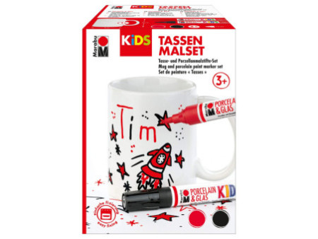 Marabu KiDS Kit de peinture Mug TIM
