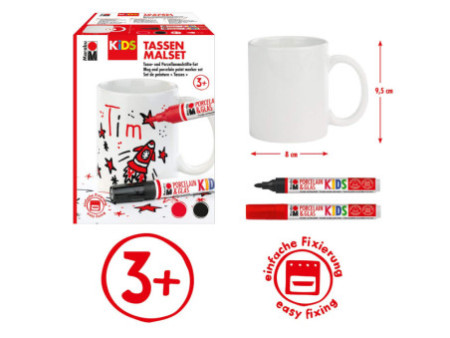 Marabu KiDS Kit de peinture Mug TIM