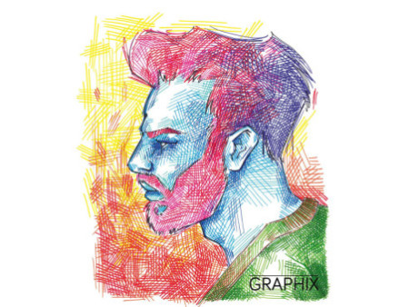 Marabu Marqueur permanent Graphix 'HERO OF GALAXY', étui 24