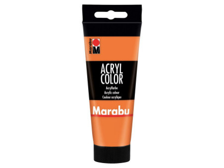 Marabu Peinture acrylique AcrylColor, 100 ml, orange 013