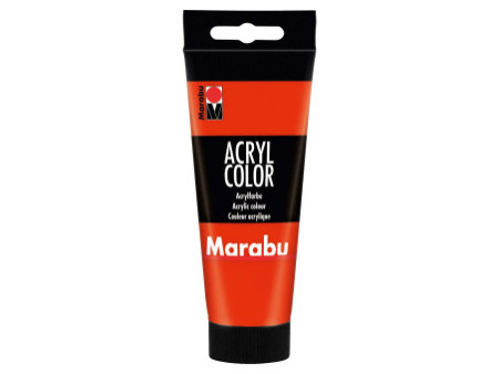 Marabu Peinture acrylique AcrylColor, 100 ml, vermillon 006