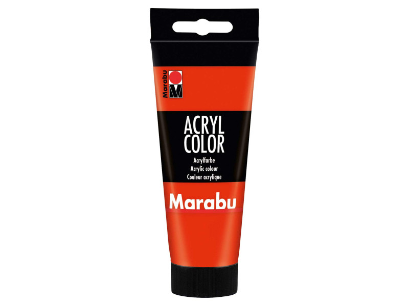 Marabu Peinture acrylique AcrylColor, 100 ml, vermillon 006