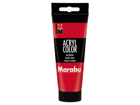 Marabu Peinture acrylique AcrylColor, 100 ml, cerise 031