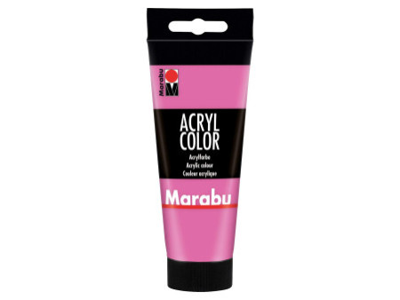 Marabu Peinture acrylique AcrylColor, 100 ml, rose vif 033