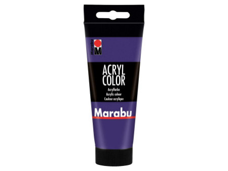 Marabu Peinture acrylique AcrylColor, 100 ml, violet 251