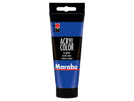 Marabu Peinture acrylique AcrylColor, 100 ml, bleu outremer