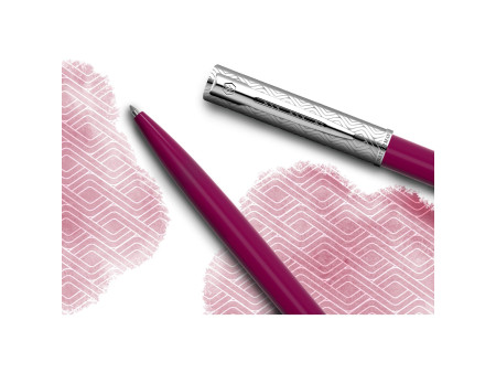 WATERMAN Stylo à bille rétractable Allure Deluxe, Rose C.T.