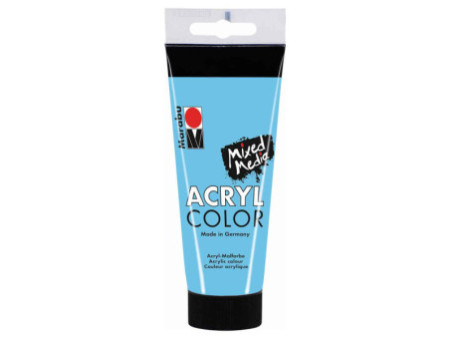 Marabu Peinture acrylique AcrylColor, 100 ml, bleu clair 090
