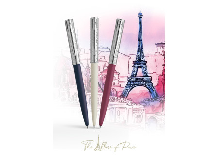 WATERMAN Stylo à bille rétractable Allure Deluxe, Rose C.T.