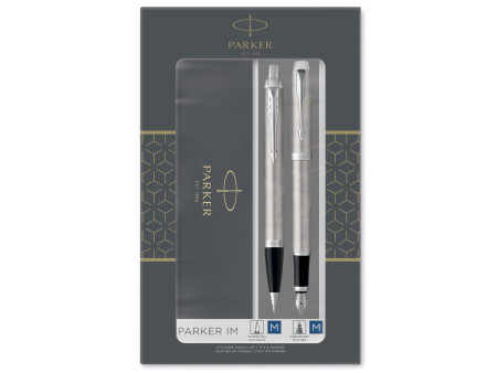 PARKER Set d'écriture IM Essential, Acier C.T.