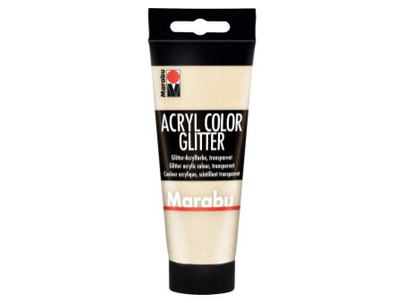 Marabu Peinture acrylique AcrylColor, glitter gold 584