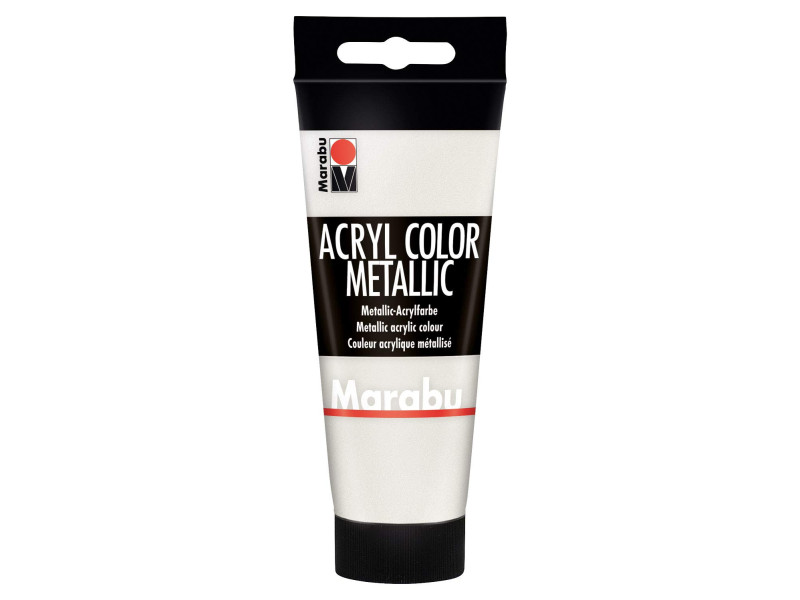 Marabu Peinture acrylique AcrylColor, 100 ml, blanc 770