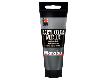 Marabu Peinture acrylique AcrylColor, 100 ml, anthracite