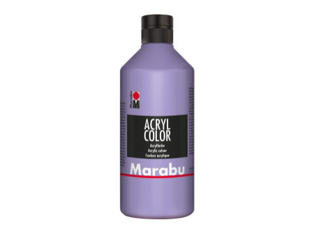 Marabu Peinture acrylique Acryl Color, 500 ml, lavande 007