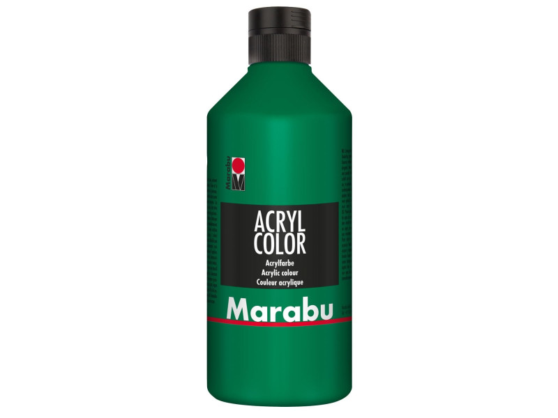 Marabu Peinture acrylique Acryl Color, 500 ml, vert vessie