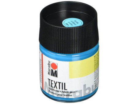 Marabu Peinture pour tissu Textil, 50 ml, turquoise 091