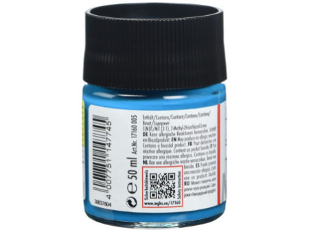 Marabu Peinture pour tissu Textil, 50 ml, turquoise 091