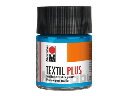 Marabu Peinture pour tissu Textil plus, 50 ml, bleu clair090
