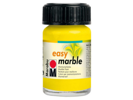 Marabu Peinture à marbrer 'Easy Marble', 15 ml, citron 020