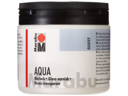 Marabu Vernis transparent Aqua, très brillant, 500 ml