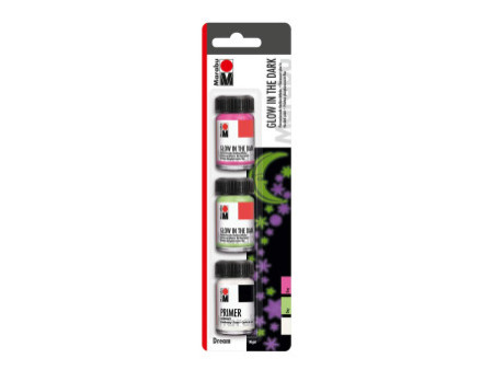 Marabu Peinture phosporescente fluo GLOW IN THE DARK STARS