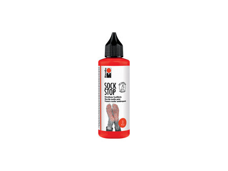 Marabu Peinture pour textile Sock Stop, 90 ml, framboise