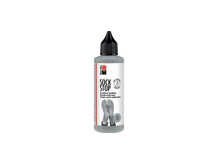 Marabu Peinture pour textile Sock Stop, 90 ml, noir