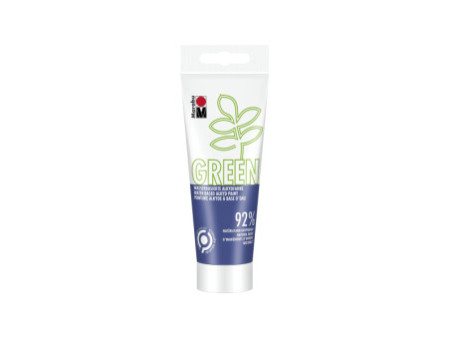 Marabu Green Peinture alkyde à base d'eau, bleu nuit